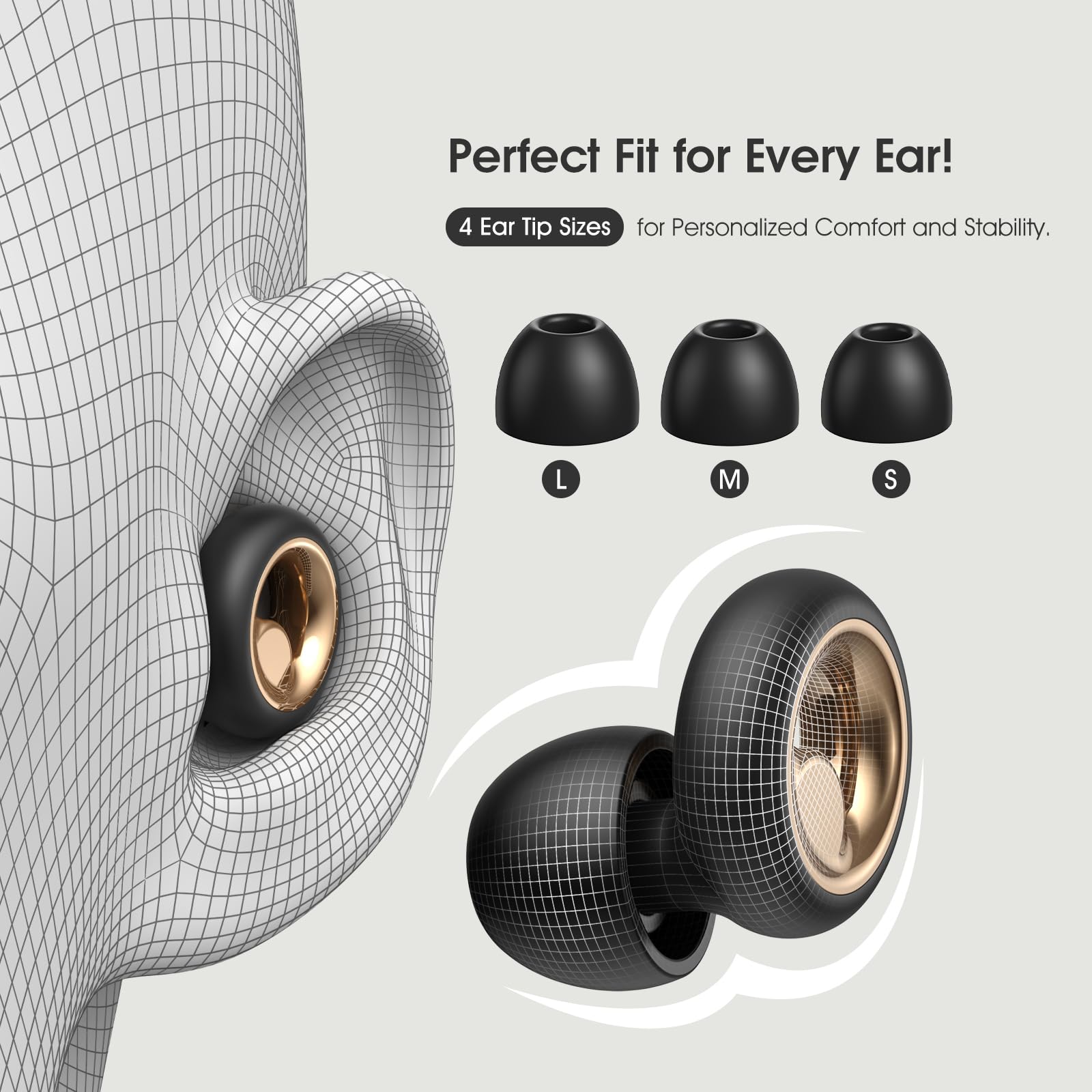Vosaf bouchons d'oreille concert filtration fréquences, écoute claire sans nuisances
