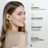 Vosaf bouchons d'oreille quatre tailles, ajustement parfait pour chaque oreille