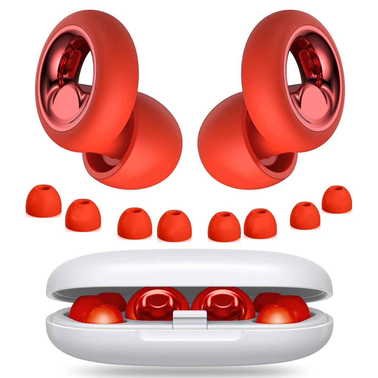 Vosaf bouchons d'oreilles pour dormir, réduction de bruit jusqu'à 45 dB.