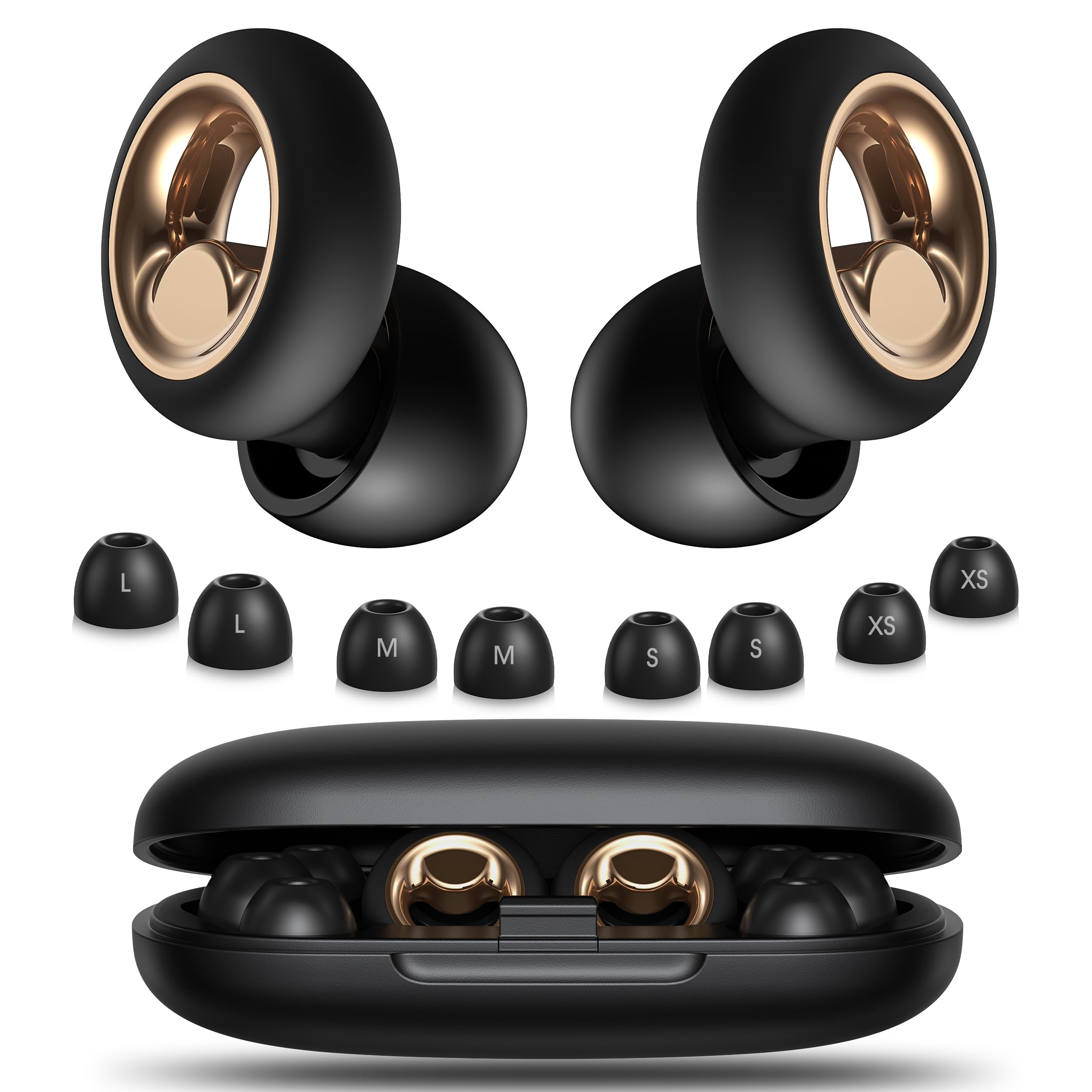 Vosaf bouchons d’oreilles dormeur bloquant 45dB pour dormir paisiblement.
