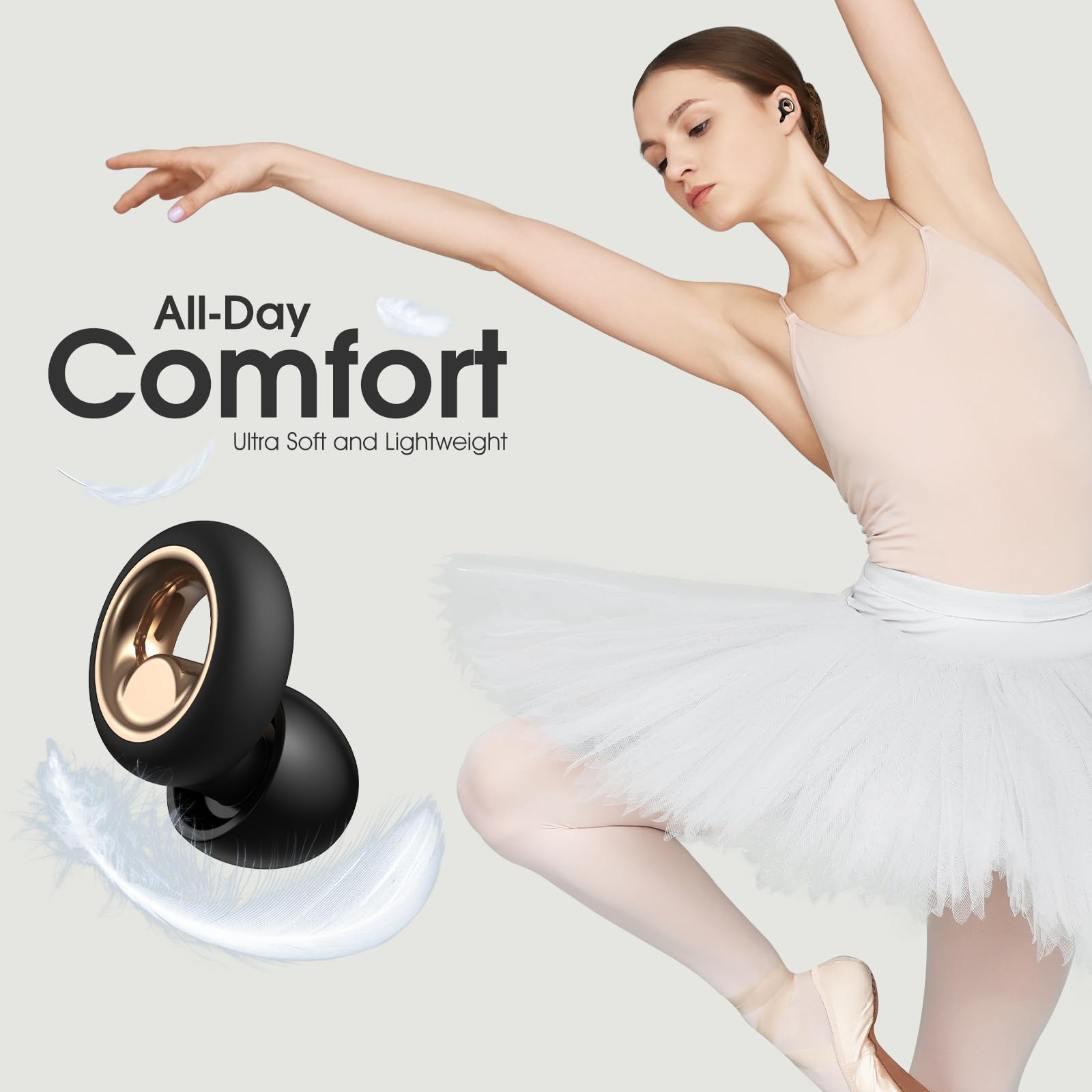 Vosaf conception ergonomique s’adapte à l’oreille pour un port prolongé.