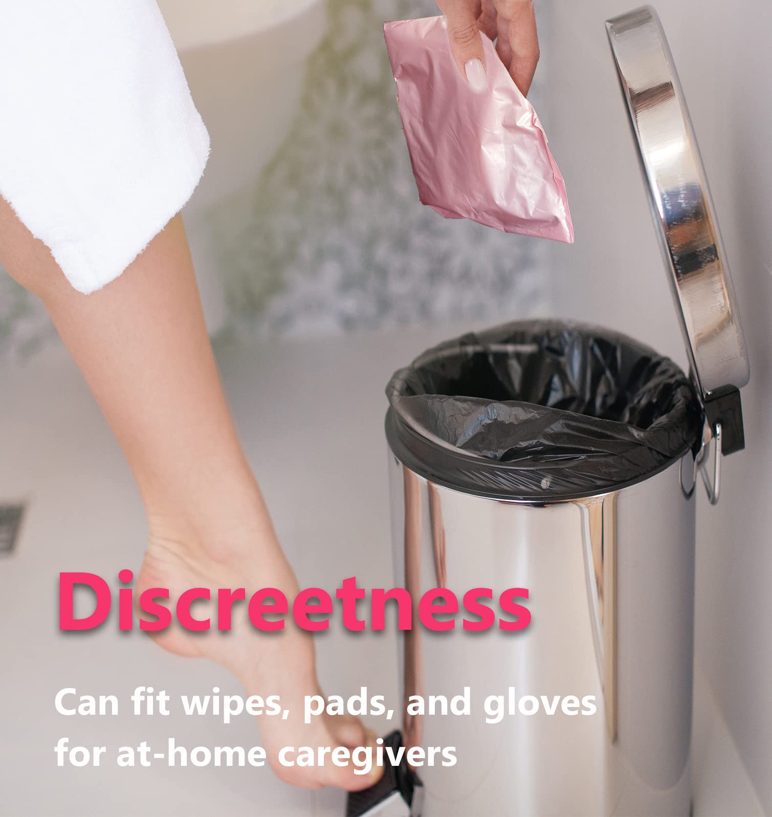 Sacs VROCUSE faciles à utiliser pour tampons et protections.