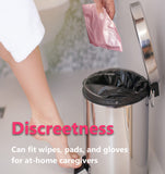 Sacs VROCUSE faciles à utiliser pour tampons et protections.
