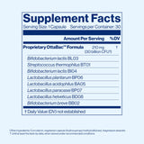 Étiquette sans lactose et allergènes, VSL4 Gut convient à divers régimes.