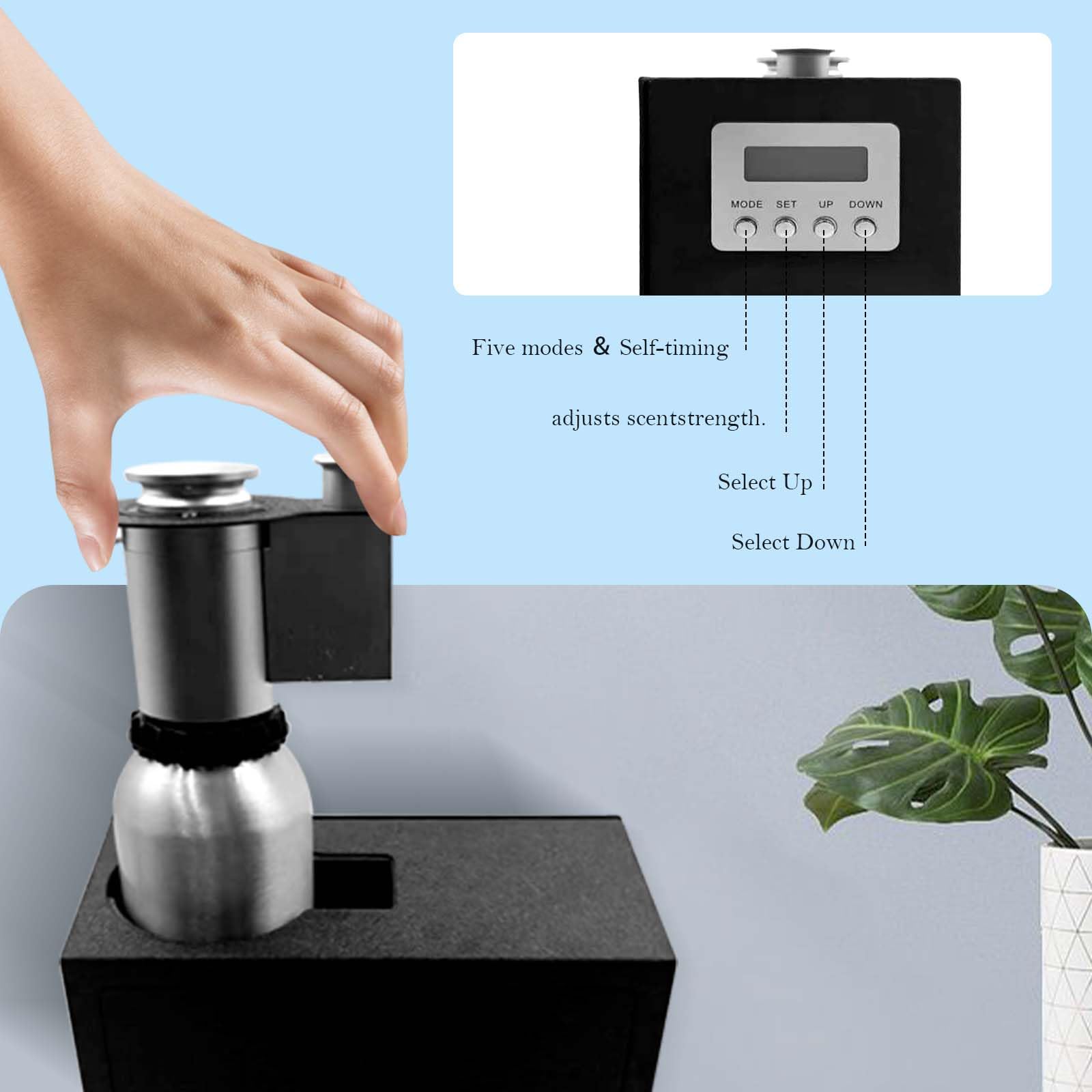 VT VERYSCENT TECH ambiance-professionnelle-hotels-villas, ideal pour lieux d'accueil.