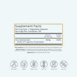 VTC Zinc Picolinate: capsules véganes avec absorption optimale