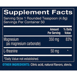 Doseur de Magnésium Relax Vthrive, portion précise pour une boisson quotidienne.
