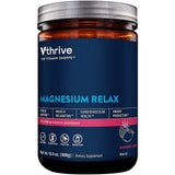 Vthrive Magnésium Relax, flacon – dissolution facile pour un moment de calme.