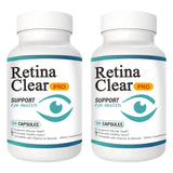Vunexo Retina Clear Pro — bouteille de 60 gélules végétales pour un soutien oculaire quotidien.