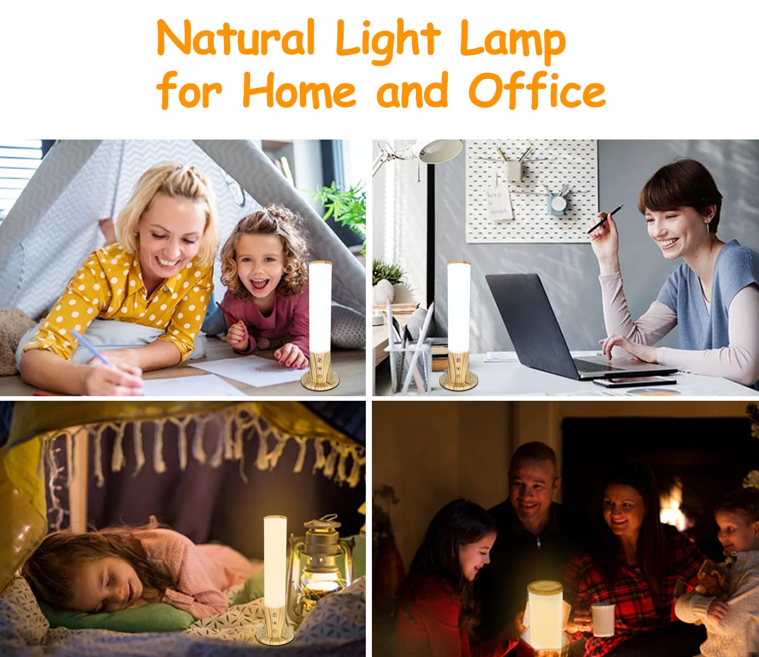 Lampe VUSIHOO offre 4 niveaux de luminosité pour s'adapter.