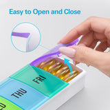 VVM ouverture ergonomique idéale pour arthrite, accès simple aux pilules.