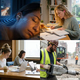 Mousse PU VVmotes offre une forme qui s'adapte à l'oreille pour un ajustement sûr.