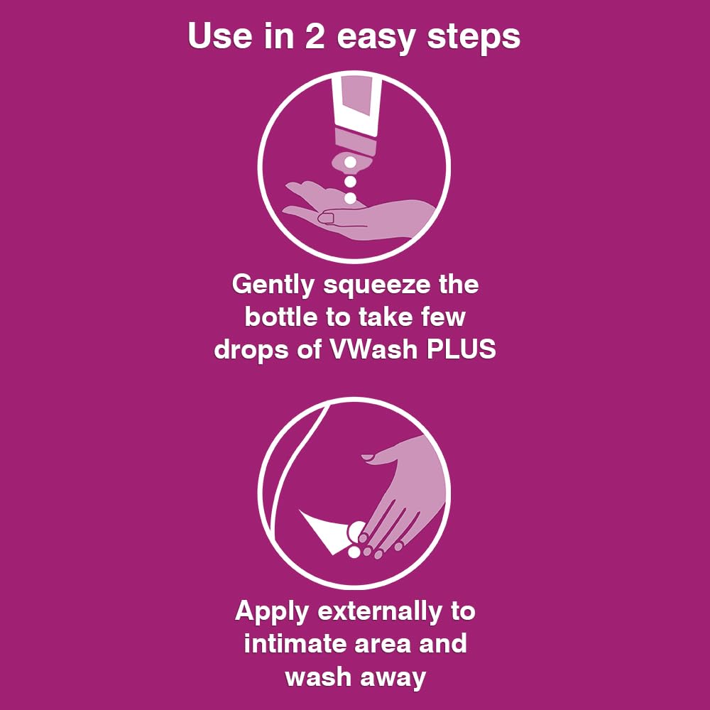 Bouchon pratique de VWash Plus, dosage maîtrisé.