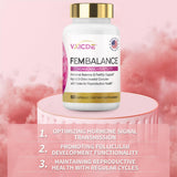 VXICDE Myo-Inositol - emballage clair: ingrédients vegan et sans OGM.