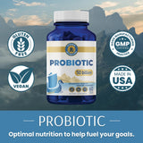 Vykee Nutrition 11 Souches Probiotiques: assortiment favorisant un équilibre intestinal possible.