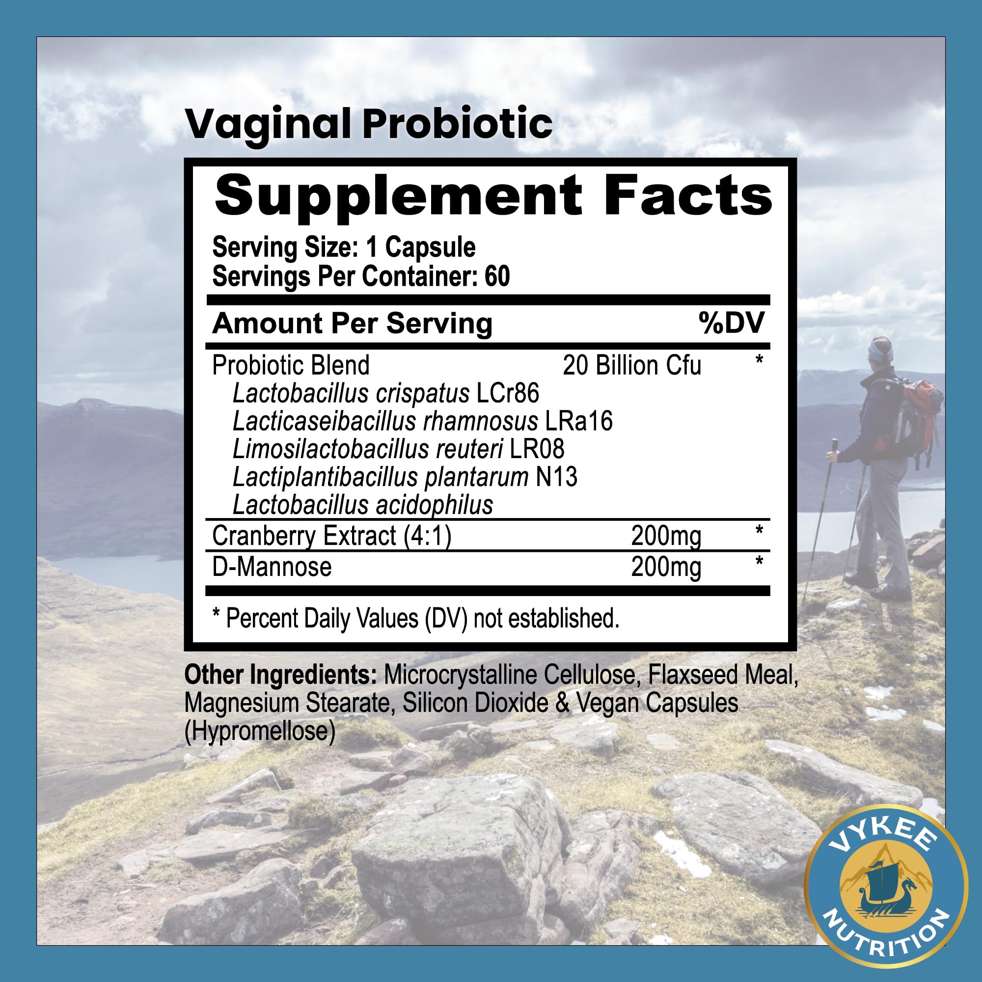 Utilisation quotidienne facile — Vykee Probiotique pour le confort féminin.