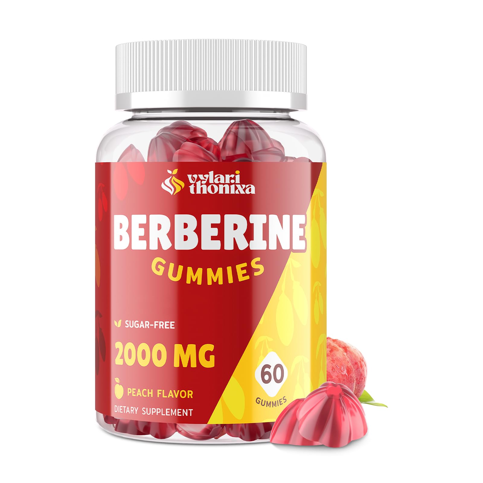 Vylarithonixa Berberine Gommes dans la boite, pratique pour la routine quotidienne