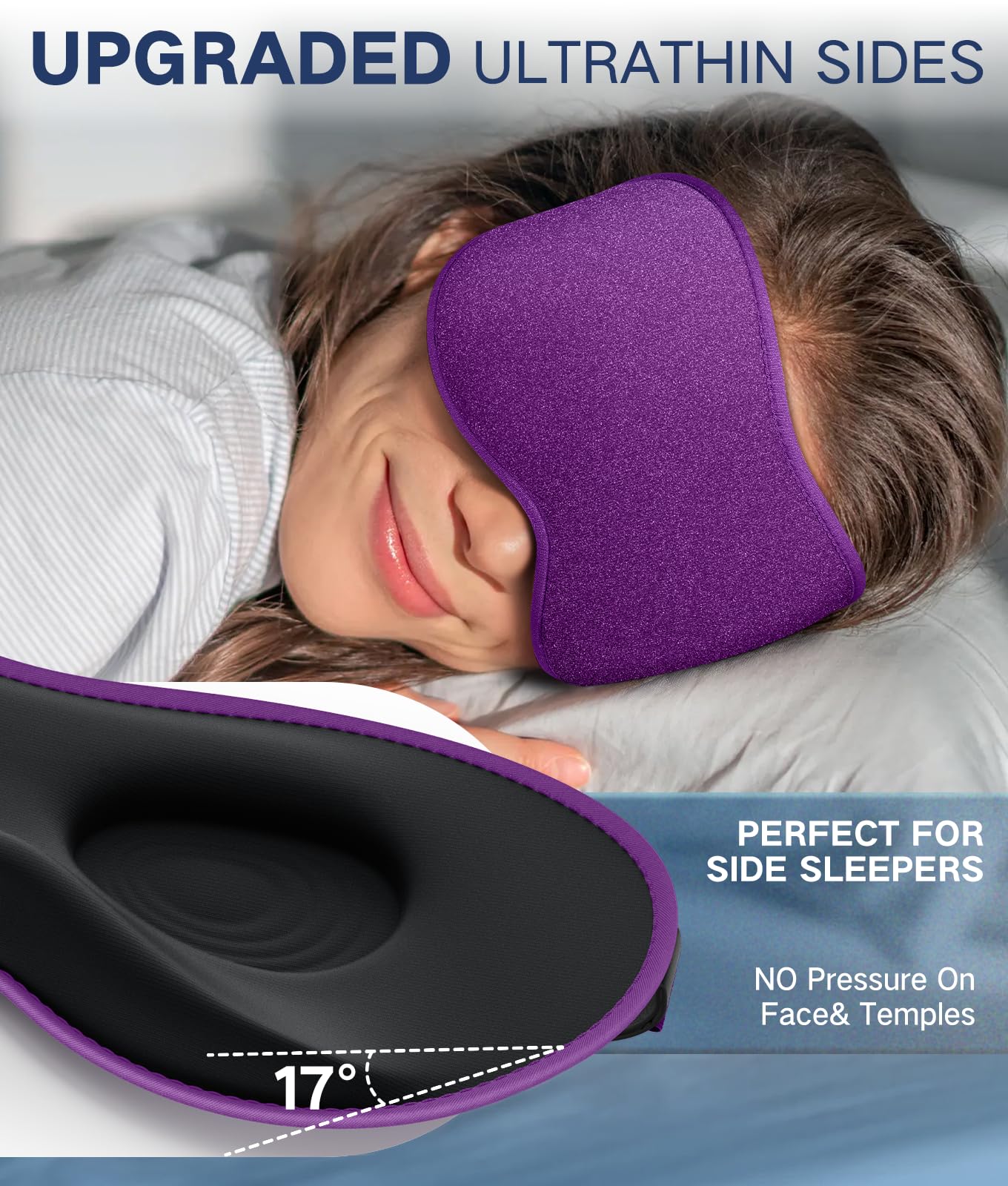 Masque Vynix avec pont nasal creux, adaptation à toutes les formes de nez