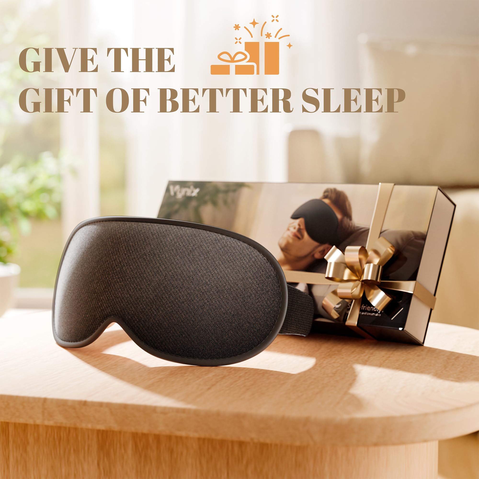 Conçu pour dormeurs variés, dos, ventre ou côté avec le masque Vynix.