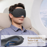 Sangle réglable du masque Vynix assure un ajustement précis sans tirer les cheveux.