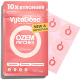 Patchs OzemPatches de Vytadose pour une utilisation quotidienne discrète sous les vêtements.