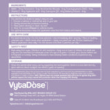 Vytadose NAD+ patch adhésif 3M sans latex pour peau sensible.