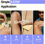 Vytadose NAD+ patch résistant à l'eau pour entraînements et douche.
