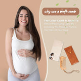 VZZNN emballage coffret cadeau cuir premium, accessoire pensé pour futures mamans