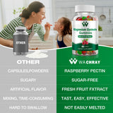 Gommes Wachray sans édulcorants artificiels, dégustation naturelle.