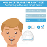 Ajustement optimal Wagleriz AirFit N20, maintien fiable même pendant le sommeil.