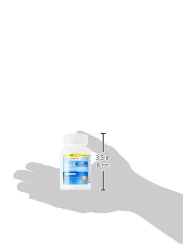 Comprimés Walgreens Senna S 220, préparation facile avec un verre.