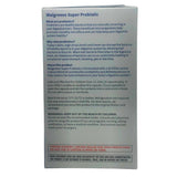 Walgreens Super Probiotic, conteneur-doses: prise quotidienne simple et efficace.