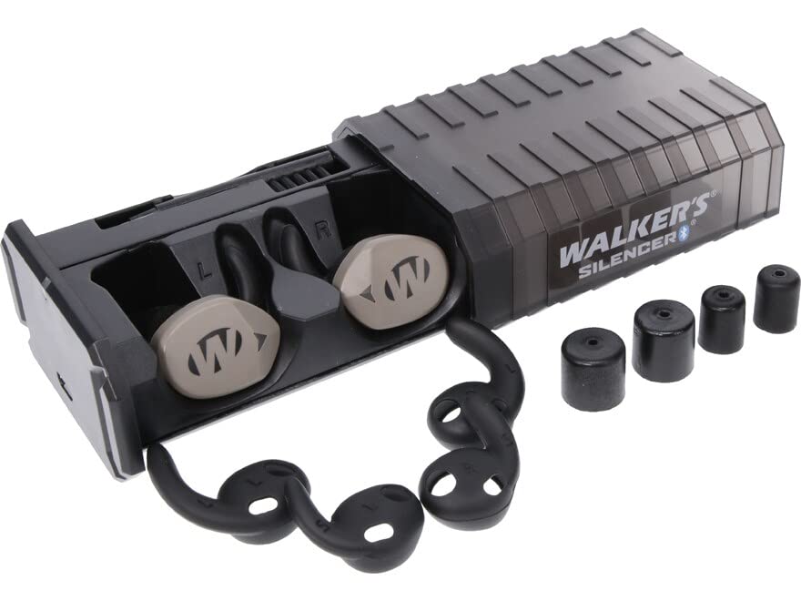 Walker's Silencer 2.0 FDE: réglages tactiles faciles et commandes vocales.