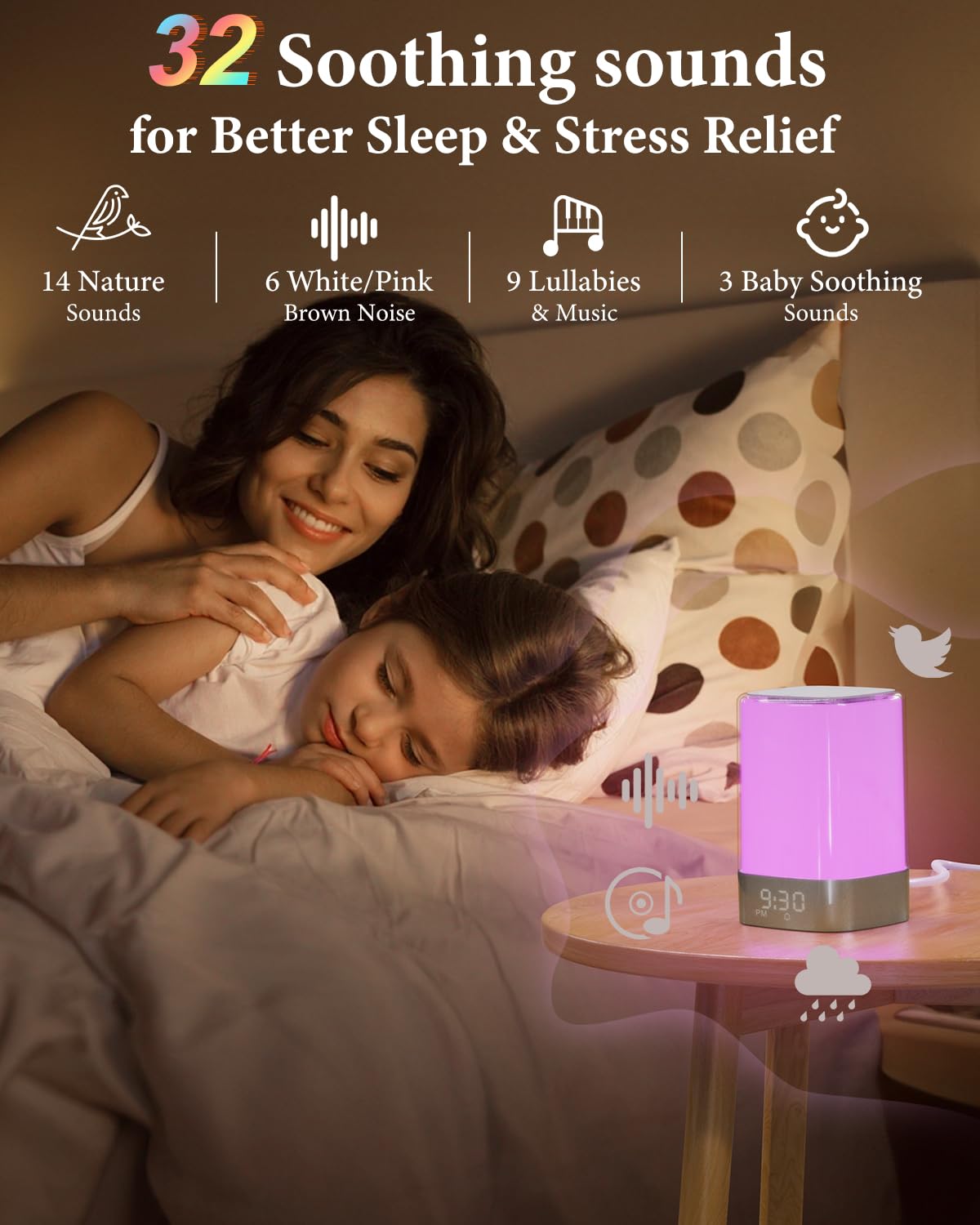 WamGra réveil lumineux pour démarrer la journée en douceur.