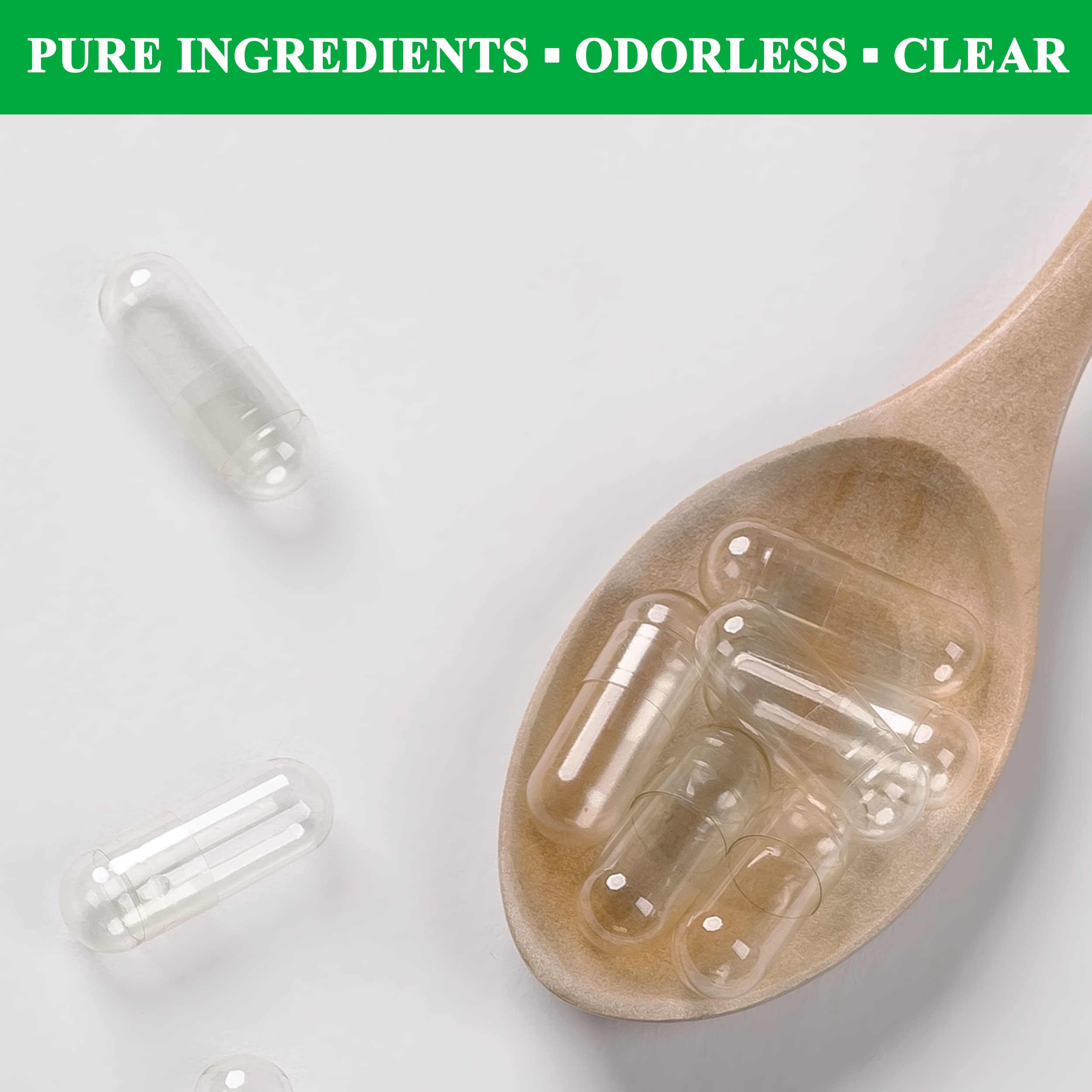 wananfu capsules végétales taille 0 prêtes à remplir pour vos formules.