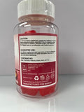 Saveur pêche des gommes Wanish au citrate de calcium, sans sucre.
