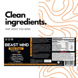 Want A Bump Beast Mind Extreme Energy Pills – extrait d'ashwagandha et de crinière de lion pour le bien-être mental.