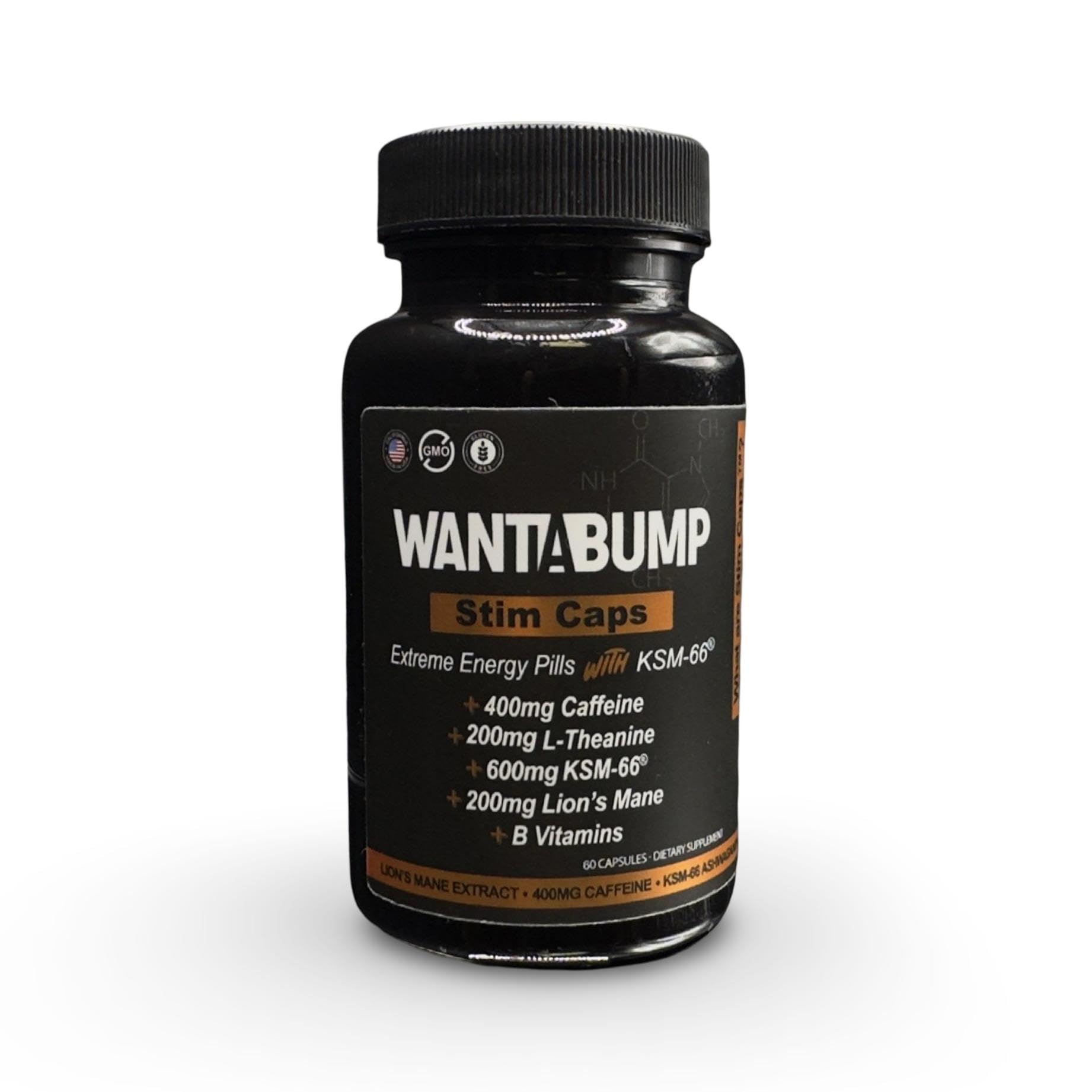 L-Theanine et vitamines B pour une énergie soutenue et un focus calme.