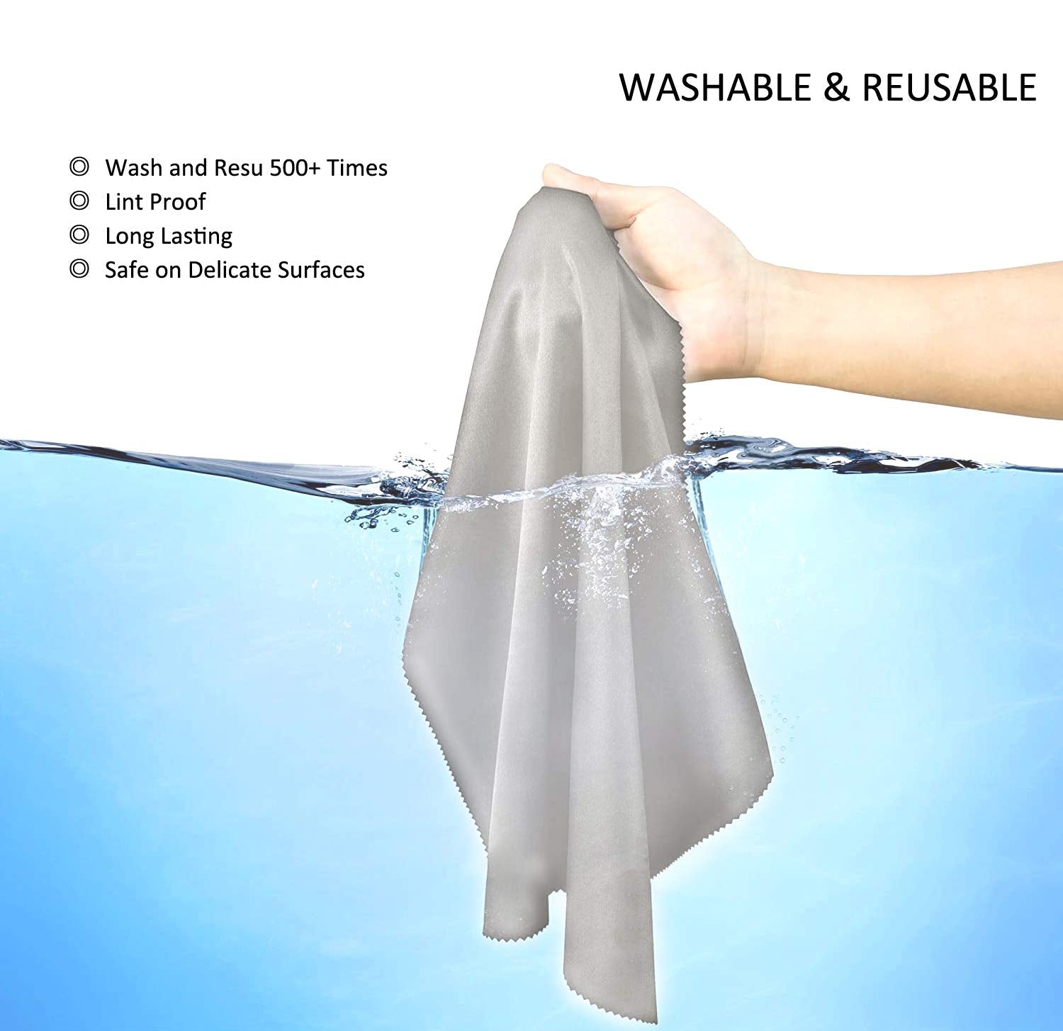 WANXIN ensemble nettoyage écrans et lunettes, kit pratique et compact