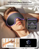 WAOAW masque grande couverture oculaire et espace visuel