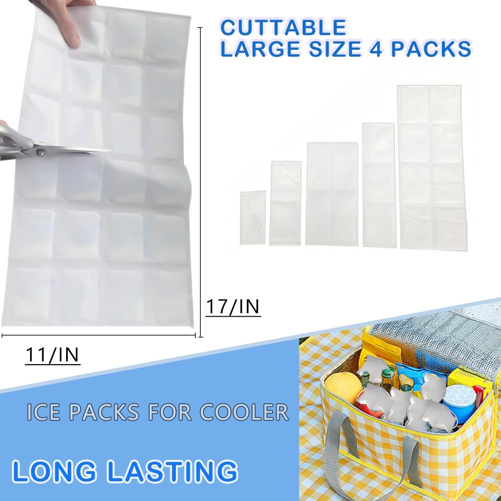 WAQIWARON 96 cubes de glace pour tapis glacé flexible, couverture cohérente du refroidissement.