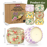 Bougie WarmEmbrace rose et bois précieux, parfum subtil et réconfortant.
