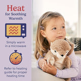 Warmies Otter, chauffe au micro-ondes pour une chaleur rapide.