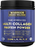 Poudre collagene hydrolysee sans saveur Warrior Strong Wellness pour boissons