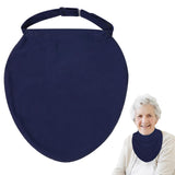 WashinBed couvre-trachéostomie sur le cou, protection douce et efficace.