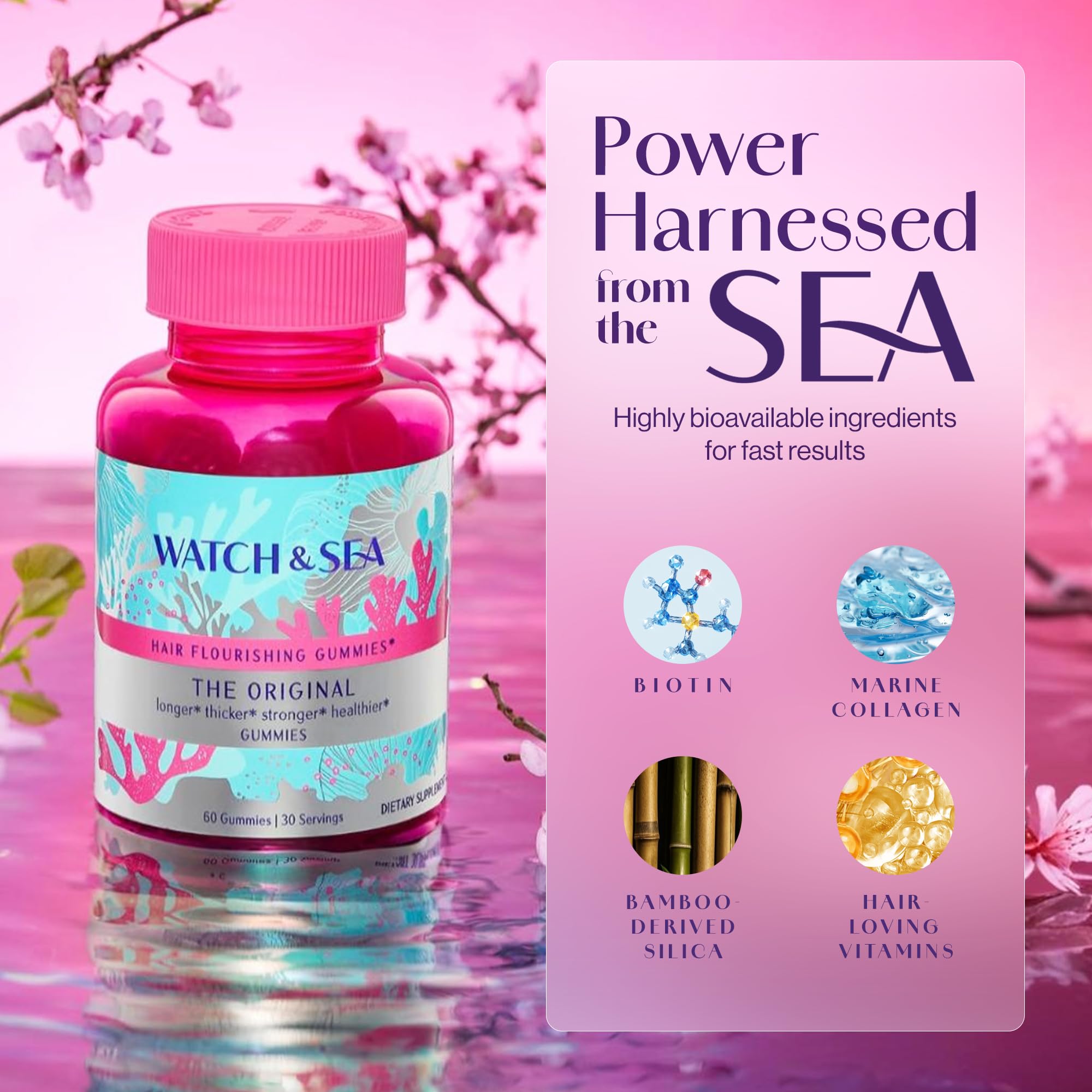 Watch & Sea Beauty utilisation quotidienne: deux gommes sans eau