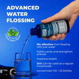 Dilution WATER DENT dans l'eau avant utilisation dans l'hydropulseur.
