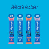Waterboy Weekend Recovery, sachets individuels faciles à dissoudre pour réhydrater.
