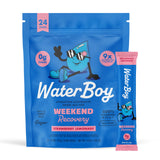 Waterboy Weekend Recovery – stick Fraise-Citronnade prêt à boire après une soirée.