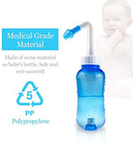 Waterpulse neti pot 300 ml, bouteille ergonomique pour rinçage nasal.